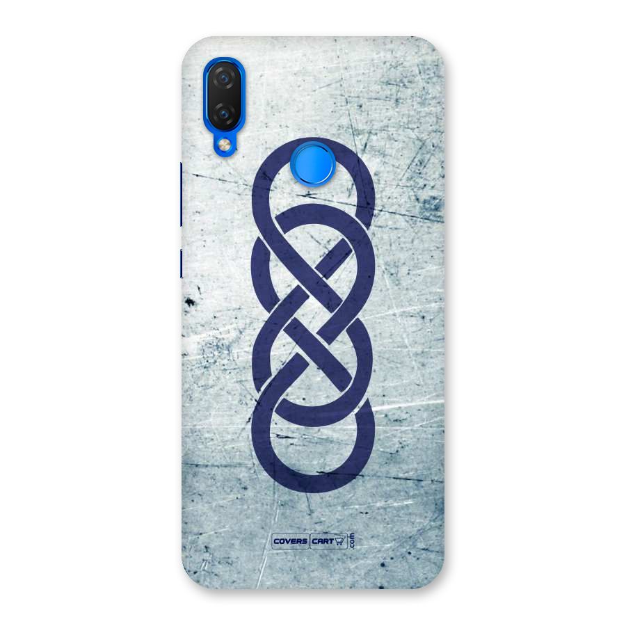 Double Infinity Rough Back Case for Huawei P Smart+