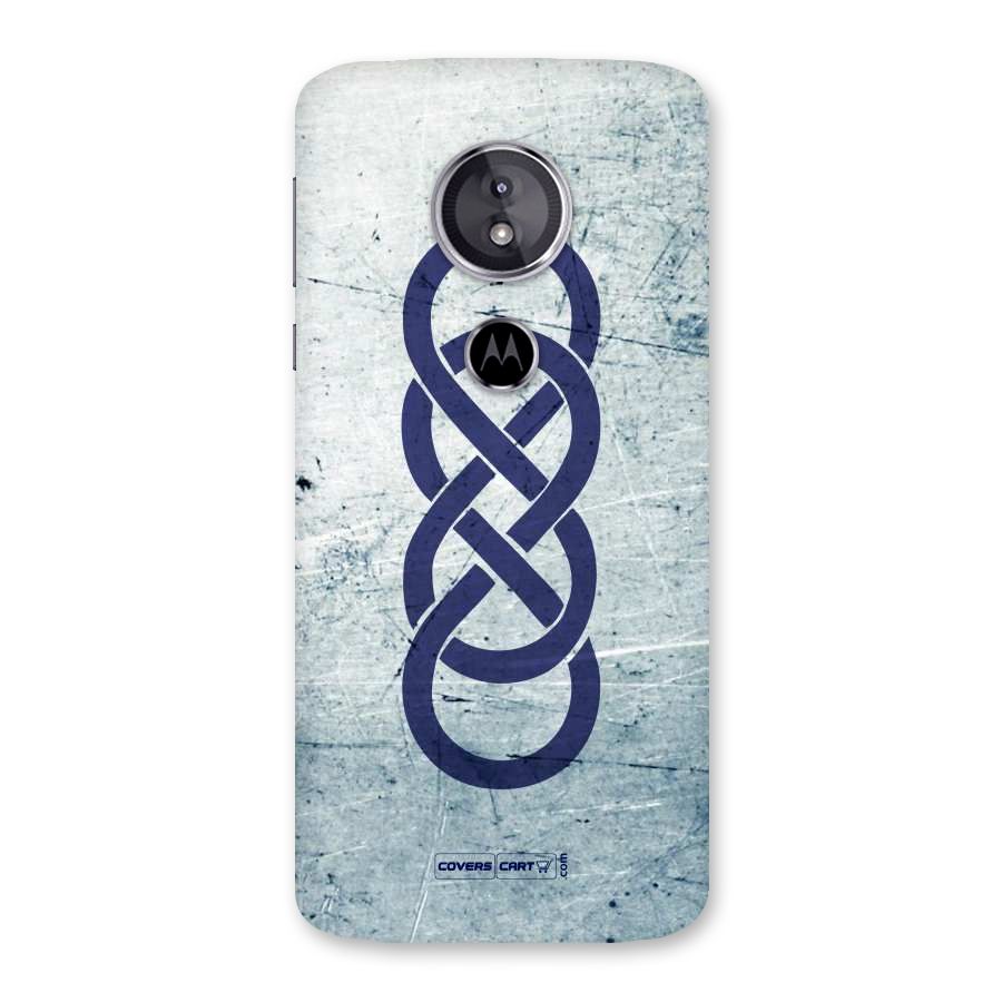 Double Infinity Rough Back Case for Moto E5