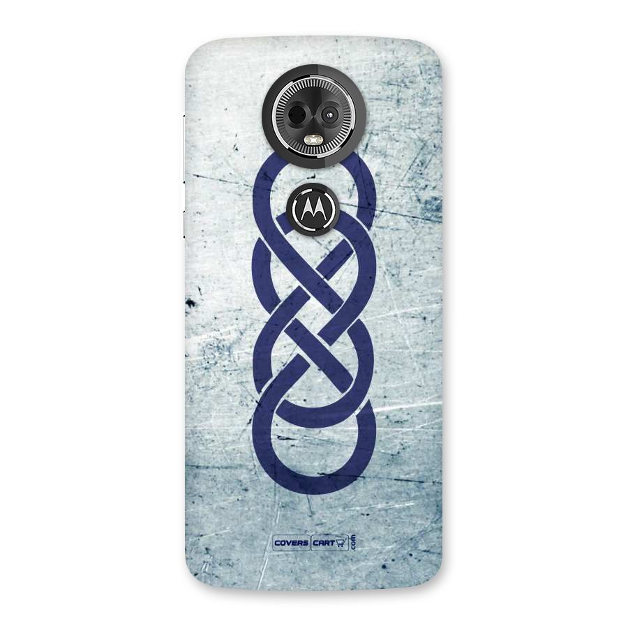 Double Infinity Rough Back Case for Moto E5 Plus