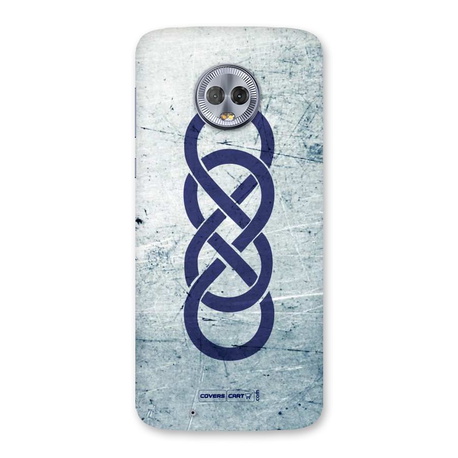 Double Infinity Rough Back Case for Moto G6