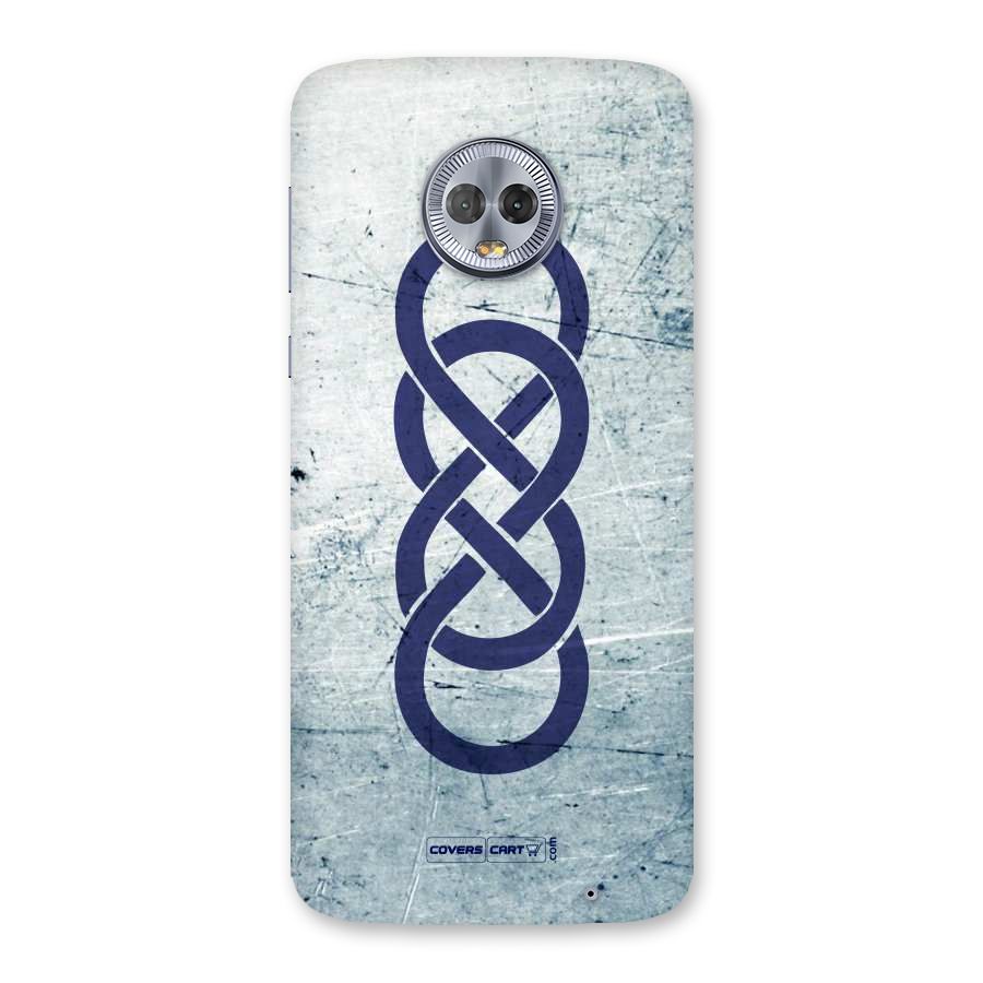Double Infinity Rough Back Case for Moto G6 Plus