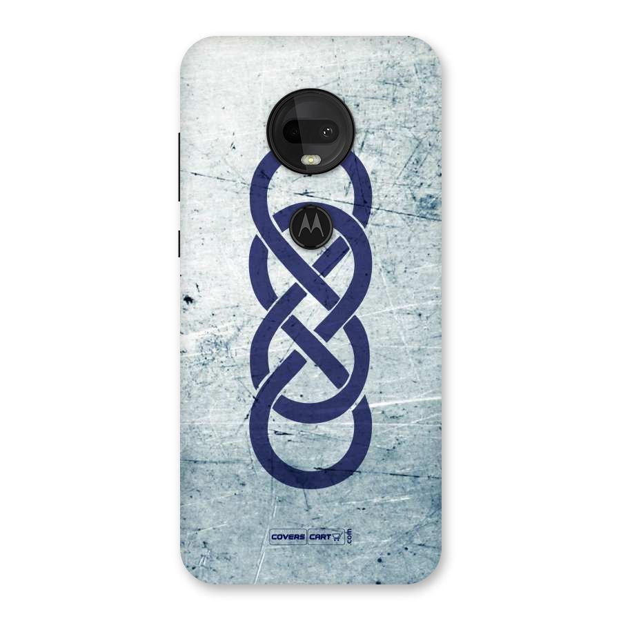 Double Infinity Rough Back Case for Moto G7