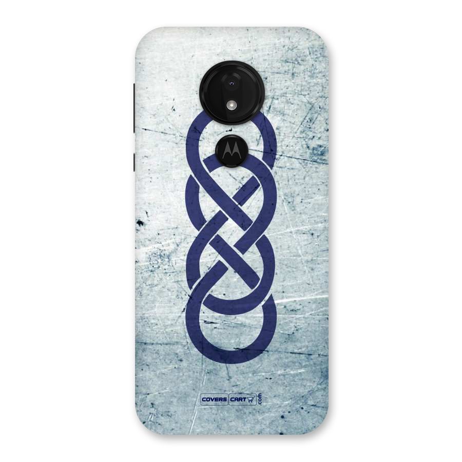 Double Infinity Rough Back Case for Moto G7 Power