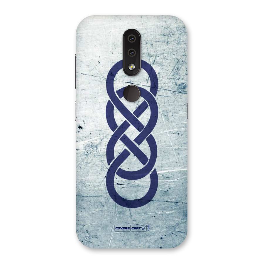 Double Infinity Rough Back Case for Nokia 4.2