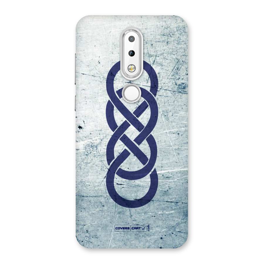 Double Infinity Rough Back Case for Nokia 6.1 Plus
