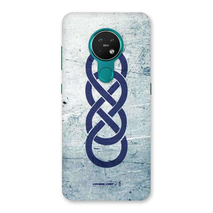 Double Infinity Rough Back Case for Nokia 7.2