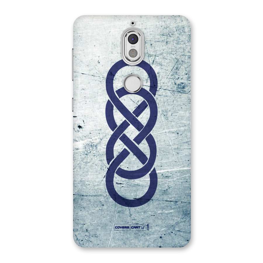 Double Infinity Rough Back Case for Nokia 7