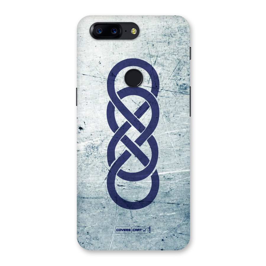 Double Infinity Rough Back Case for OnePlus 5T