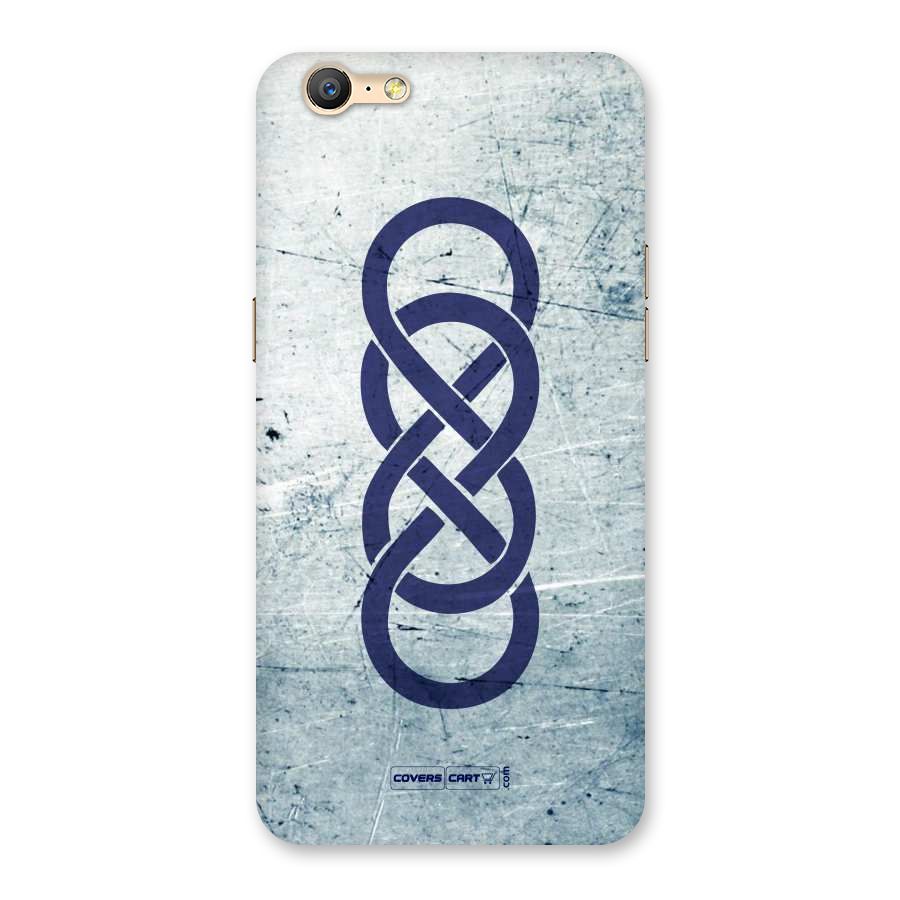 Double Infinity Rough Back Case for Oppo A39