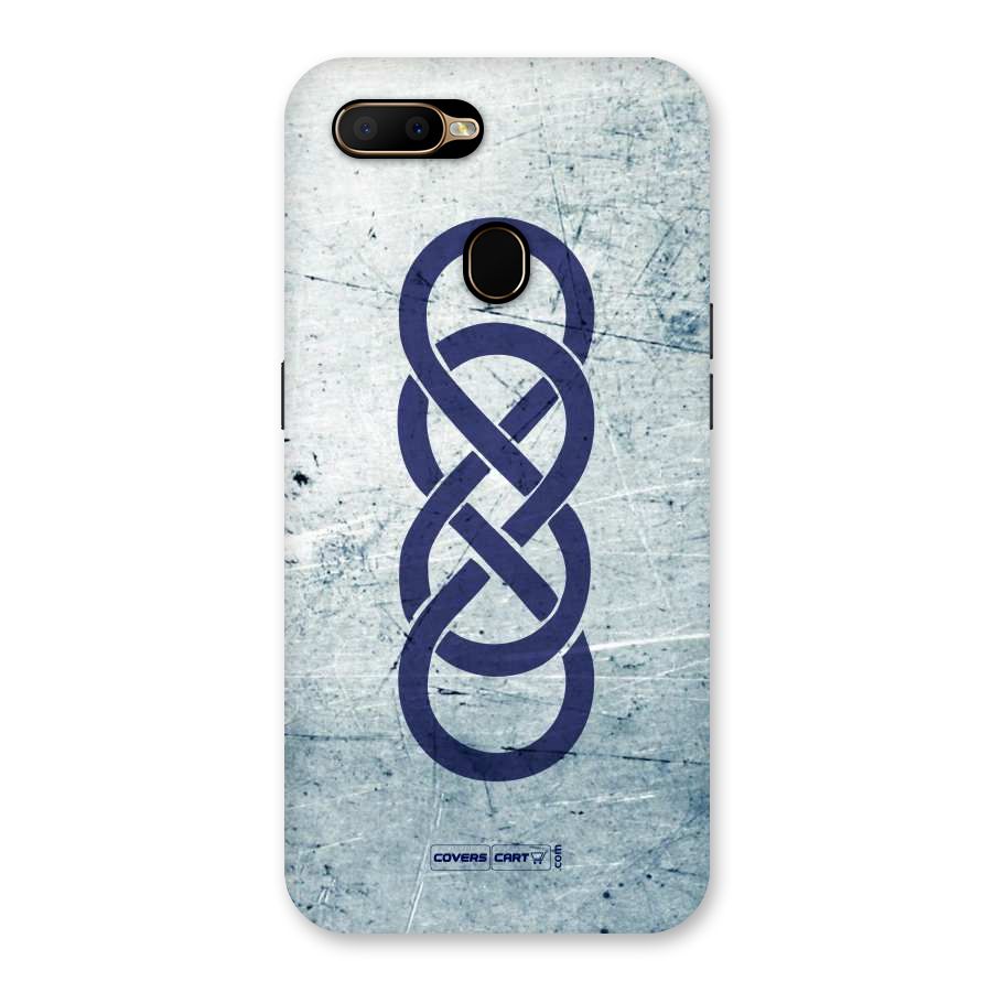 Double Infinity Rough Back Case for Oppo A5s