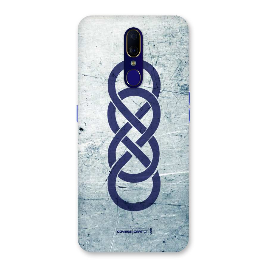Double Infinity Rough Back Case for Oppo A9
