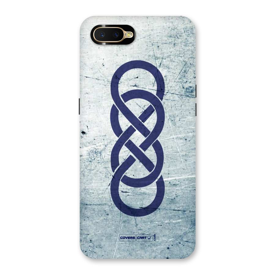 Double Infinity Rough Back Case for Oppo K1