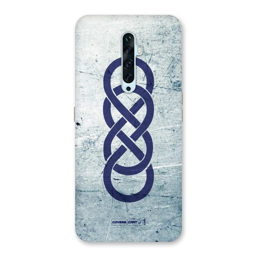 Double Infinity Rough Back Case for Oppo Reno2 Z