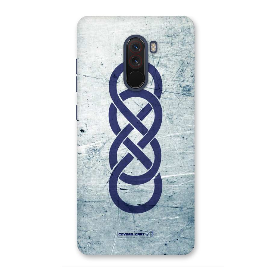 Double Infinity Rough Back Case for Poco F1