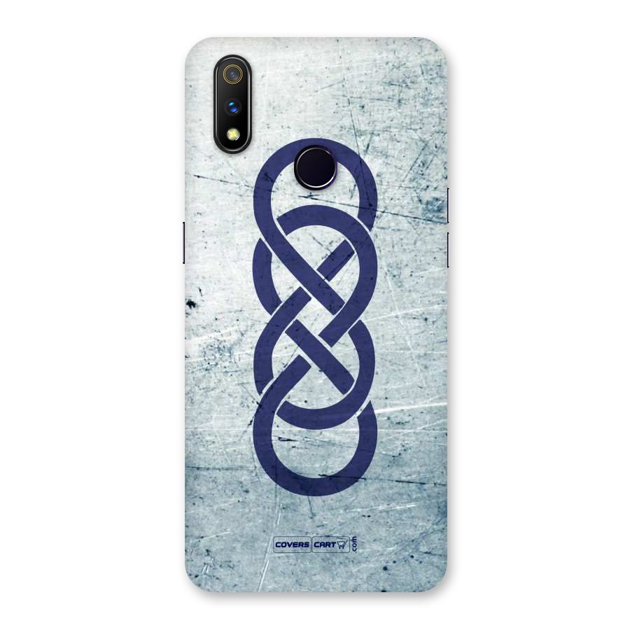 Double Infinity Rough Back Case for Realme 3 Pro
