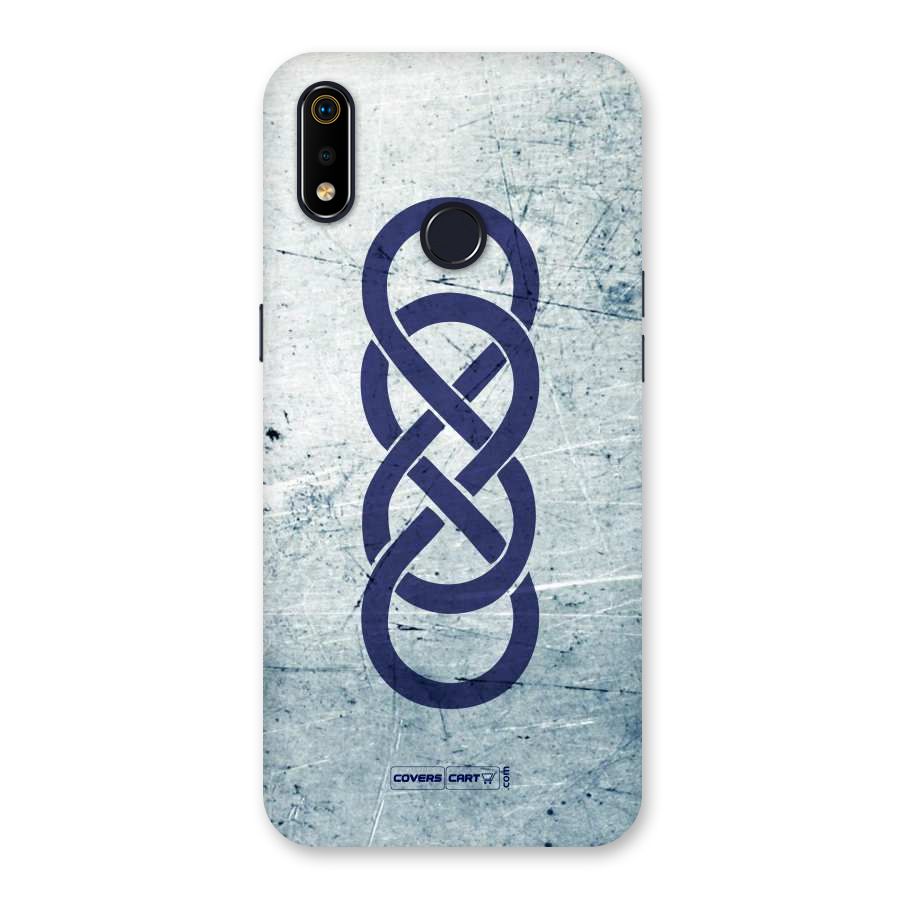 Double Infinity Rough Back Case for Realme 3i