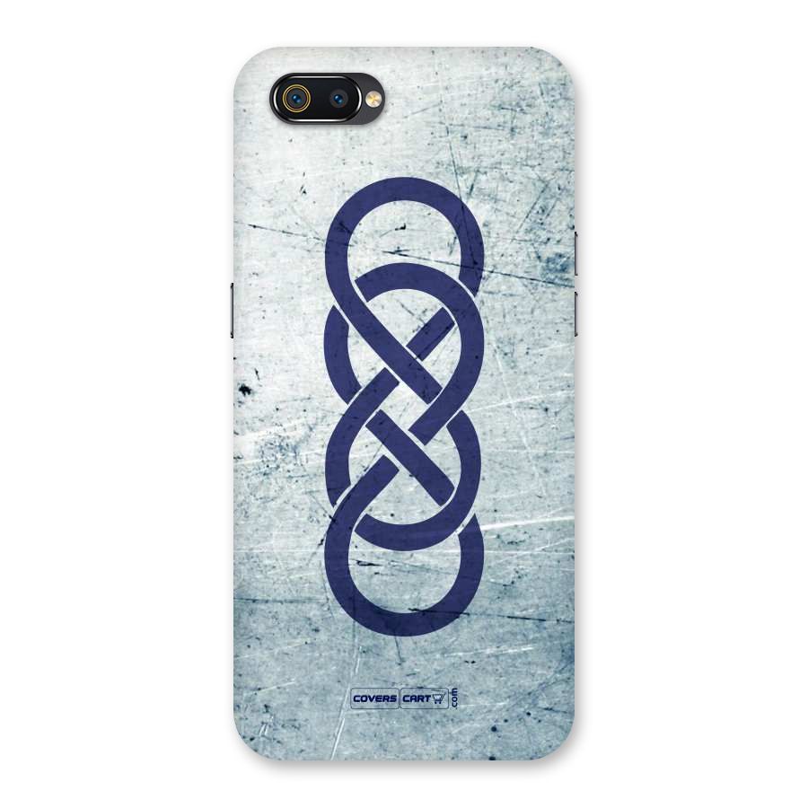 Double Infinity Rough Back Case for Realme C2
