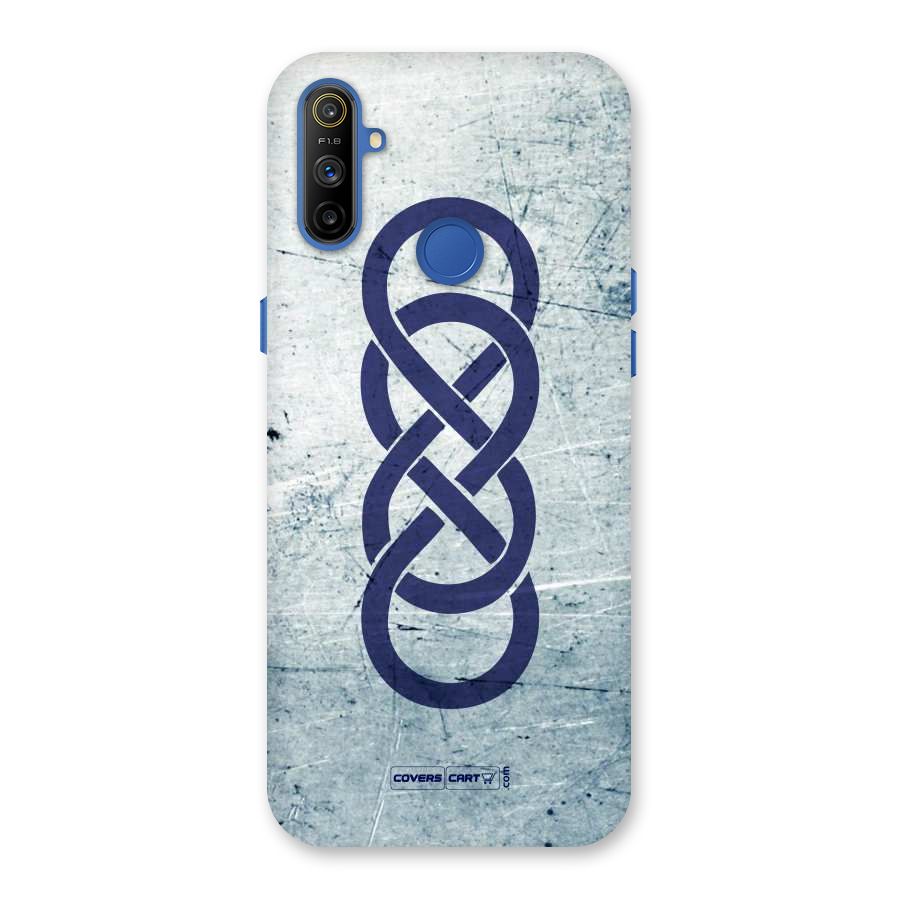 Double Infinity Rough Back Case for Realme Narzo 10A