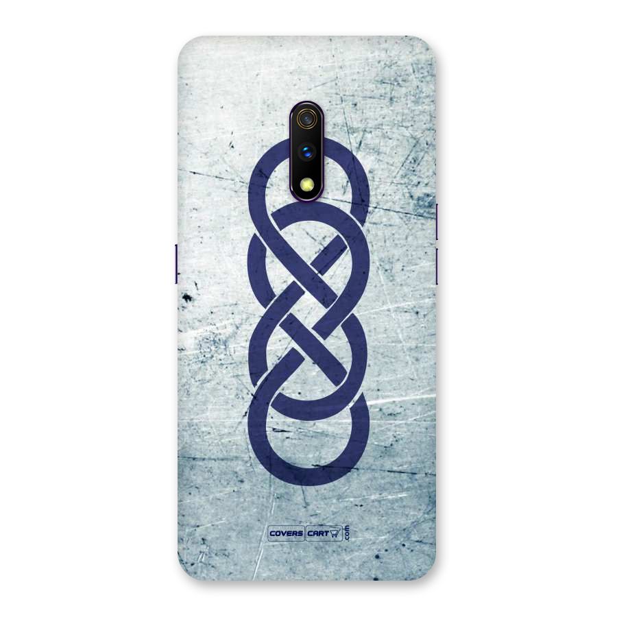 Double Infinity Rough Back Case for Realme X
