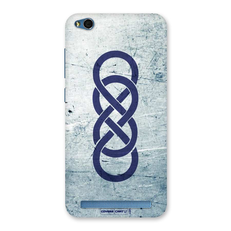 Double Infinity Rough Back Case for Redmi 5A