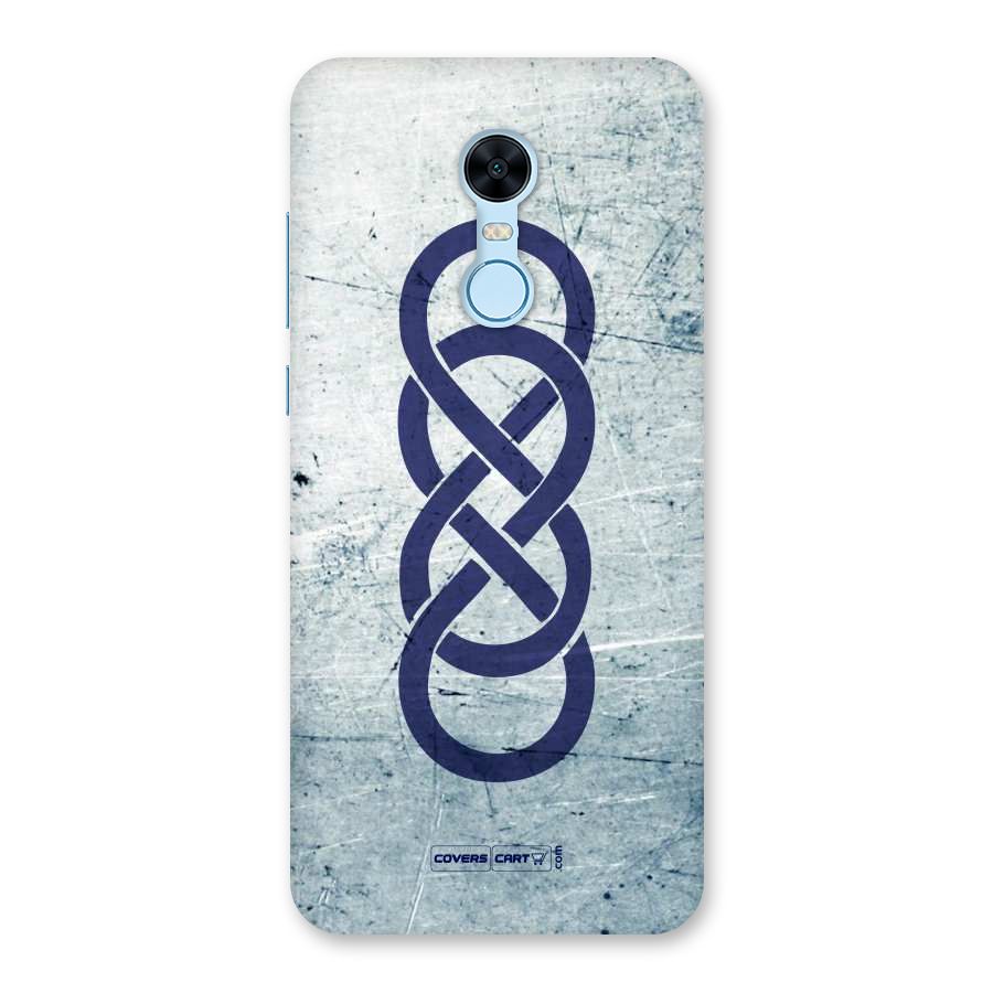 Double Infinity Rough Back Case for Redmi Note 5