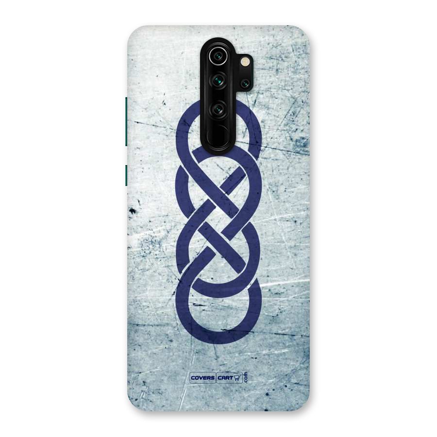 Double Infinity Rough Back Case for Redmi Note 8 Pro