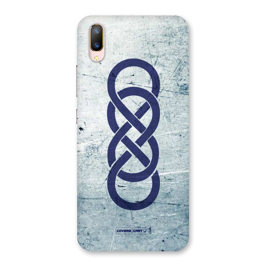 Double Infinity Rough Back Case for Vivo V11 Pro