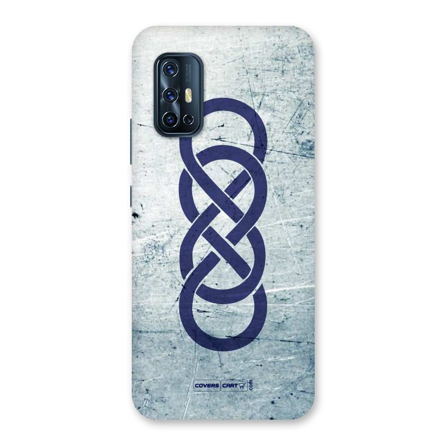 Double Infinity Rough Back Case for Vivo V17