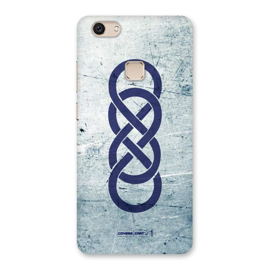 Double Infinity Rough Back Case for Vivo V7