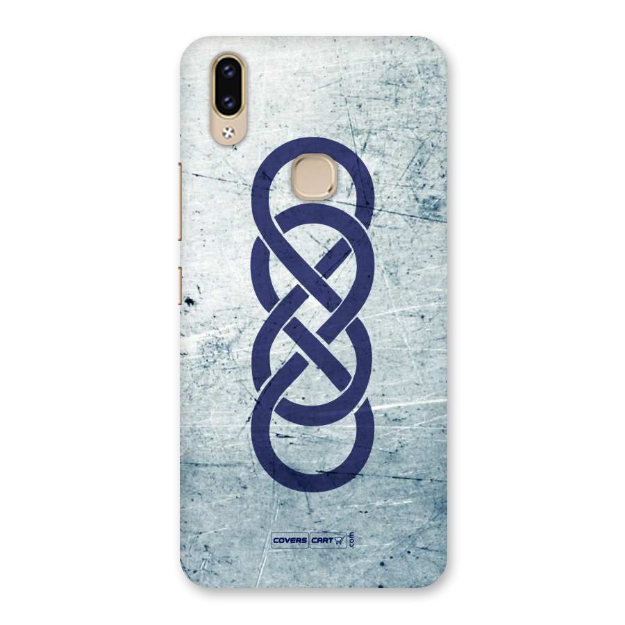 Double Infinity Rough Back Case for Vivo V9 Youth
