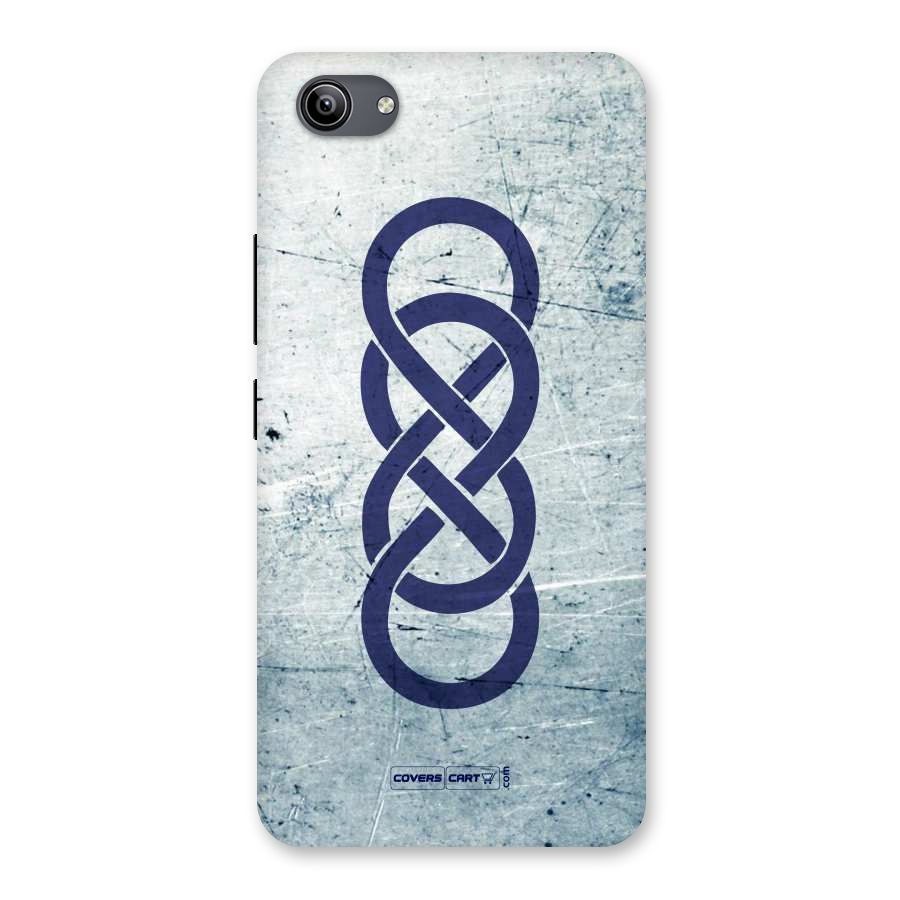 Double Infinity Rough Back Case for Vivo Y81i