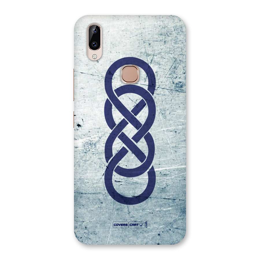 Double Infinity Rough Back Case for Vivo Y83 Pro