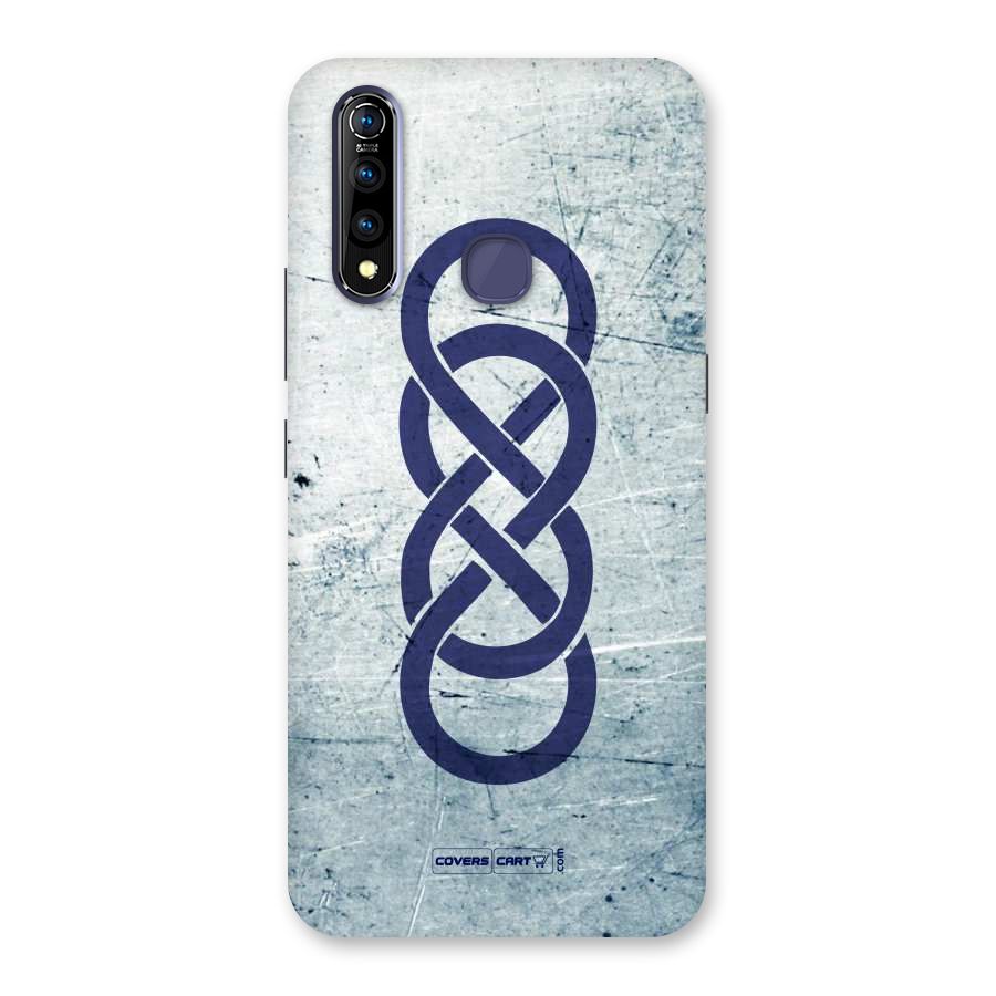 Double Infinity Rough Back Case for Vivo Z1 Pro
