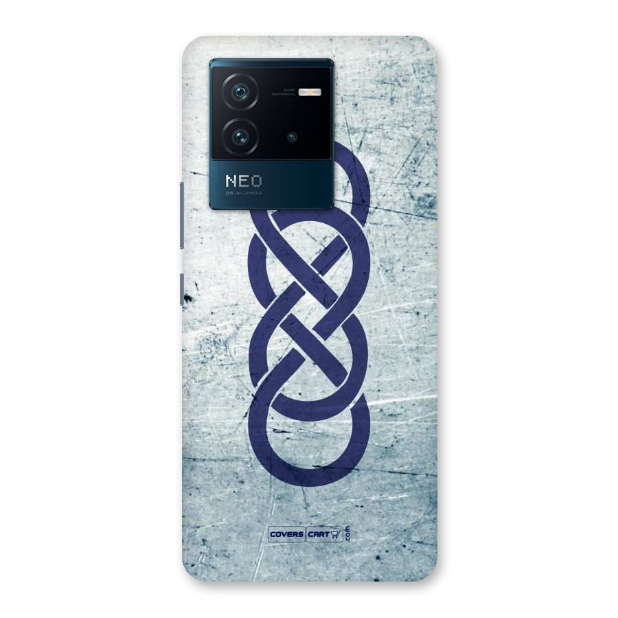 Double Infinity Rough Back Case for Vivo iQOO Neo 6 5G
