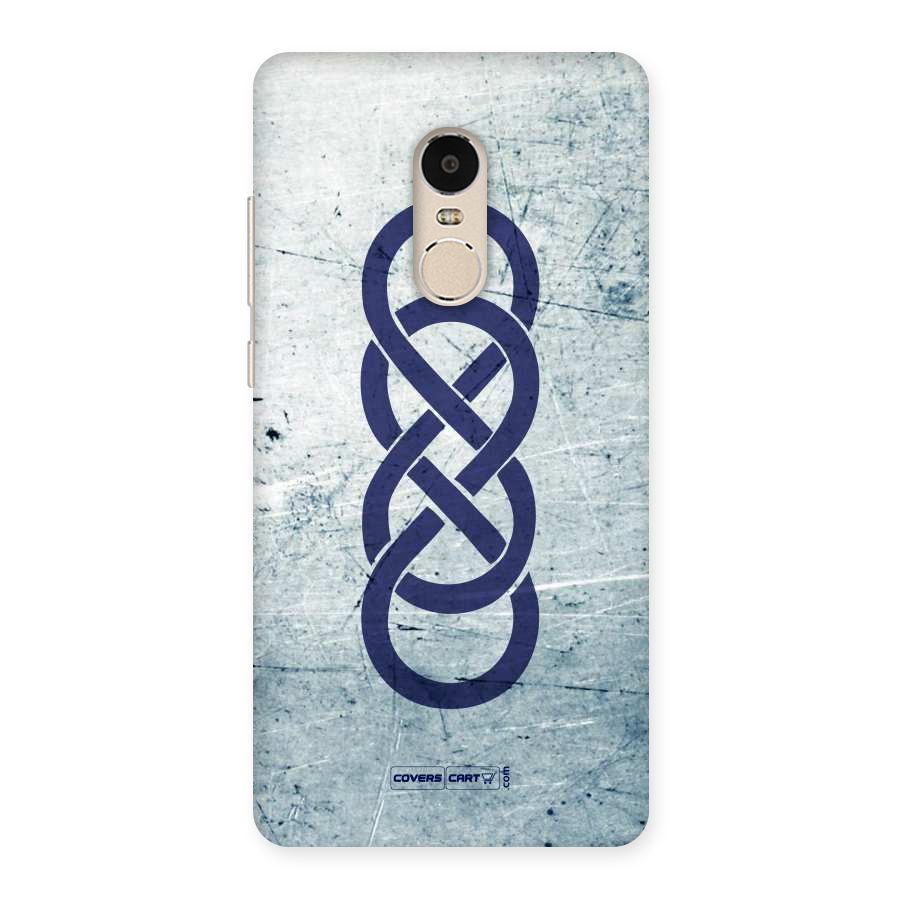 Double Infinity Rough Back Case for Xiaomi Redmi Note 4