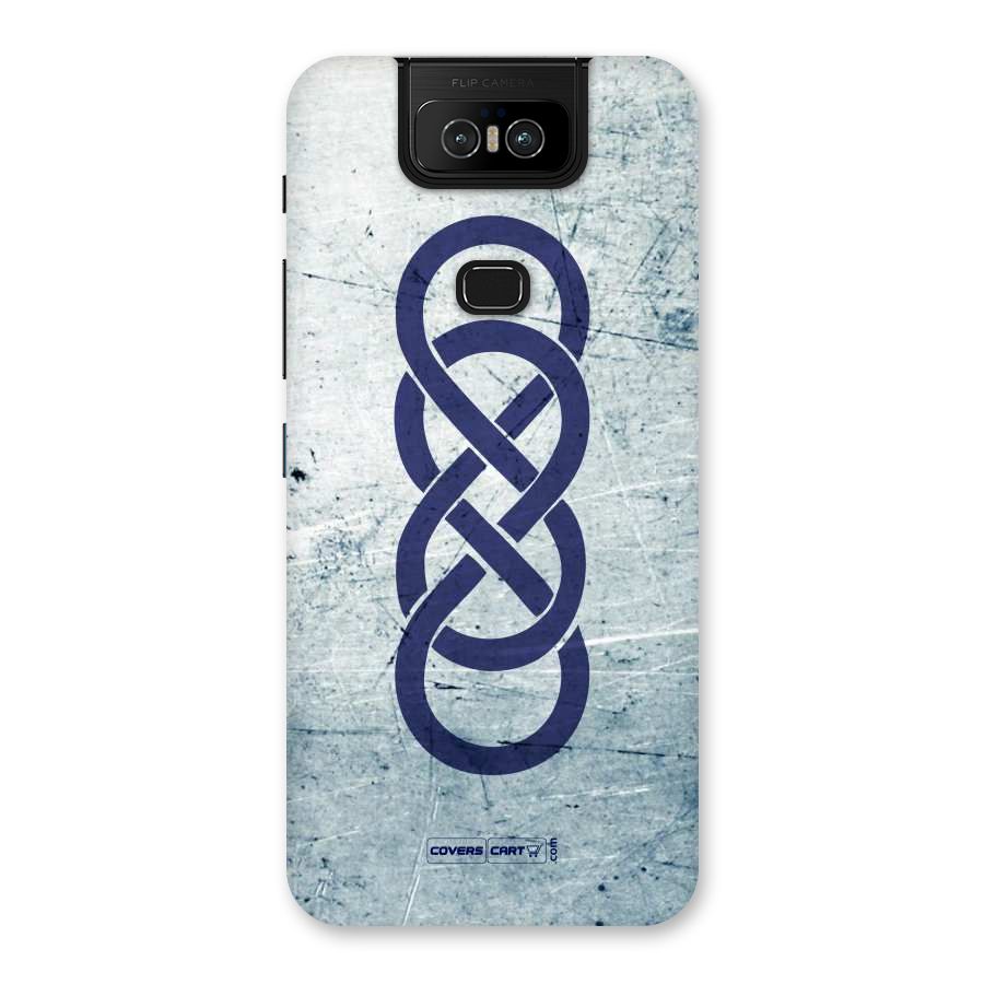Double Infinity Rough Back Case for Zenfone 6z