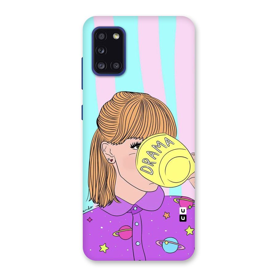 Drama Cup Back Case for Galaxy A31