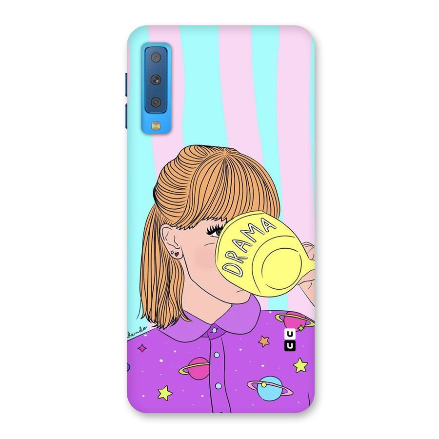 Drama Cup Back Case for Galaxy A7 (2018)