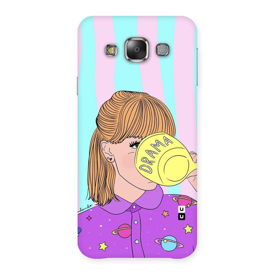Drama Cup Back Case for Galaxy E7