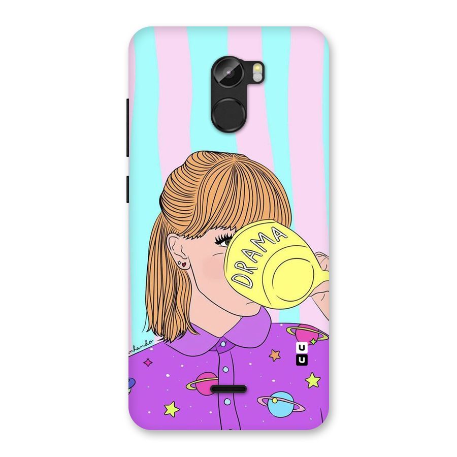 Drama Cup Back Case for Gionee X1