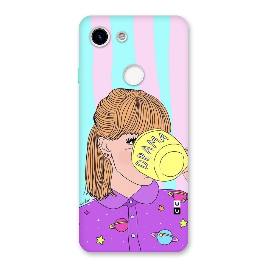 Drama Cup Back Case for Google Pixel 3