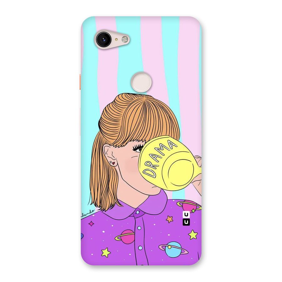 Drama Cup Back Case for Google Pixel 3 XL