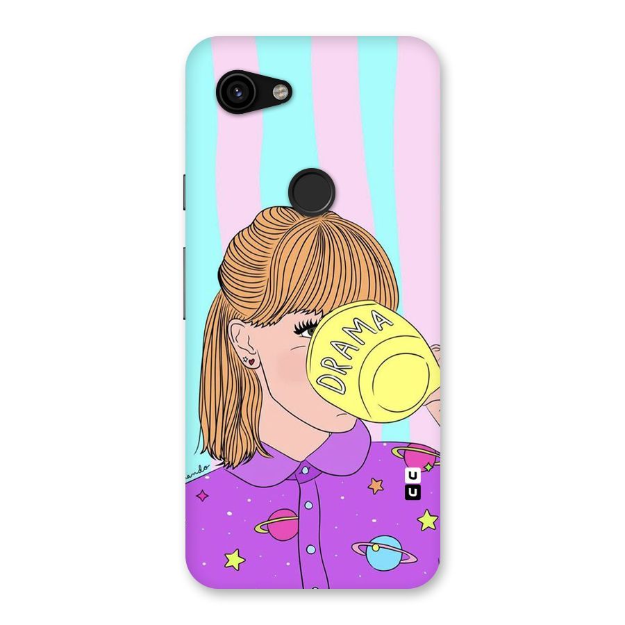 Drama Cup Back Case for Google Pixel 3a
