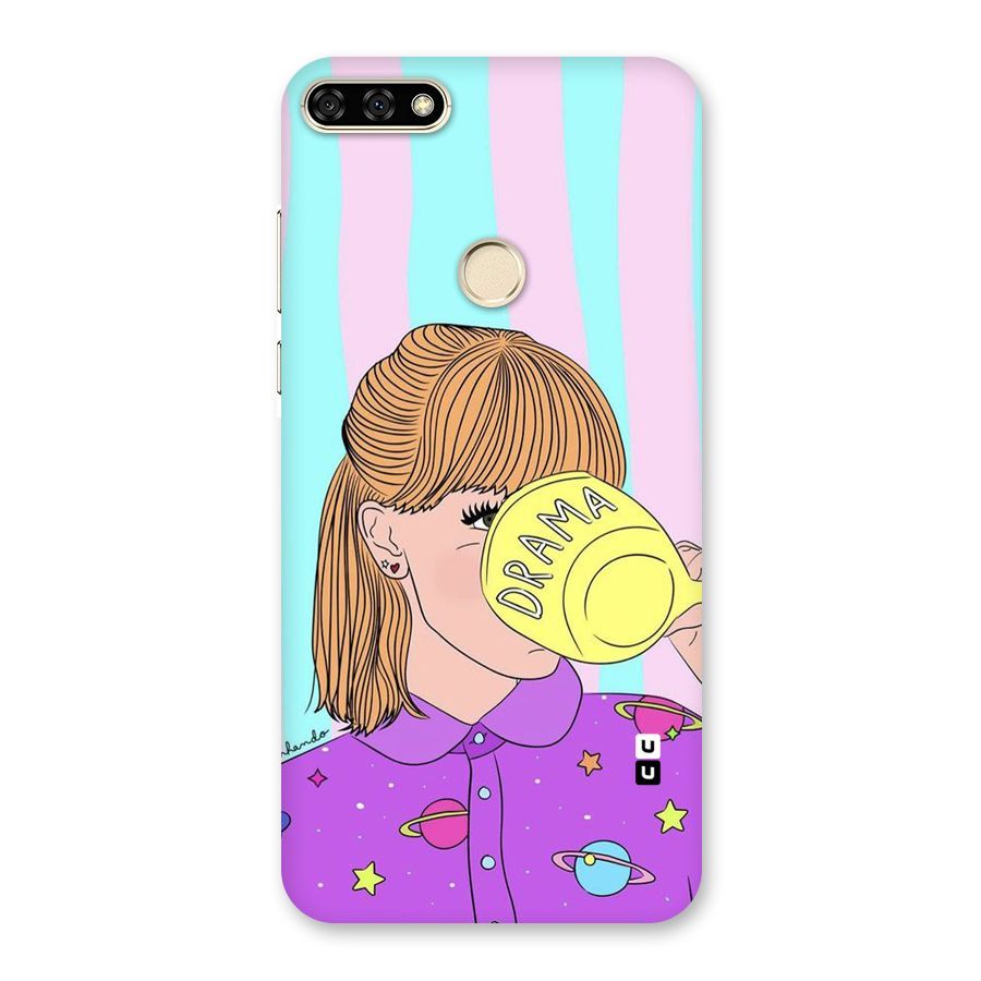 Drama Cup Back Case for Honor 7A