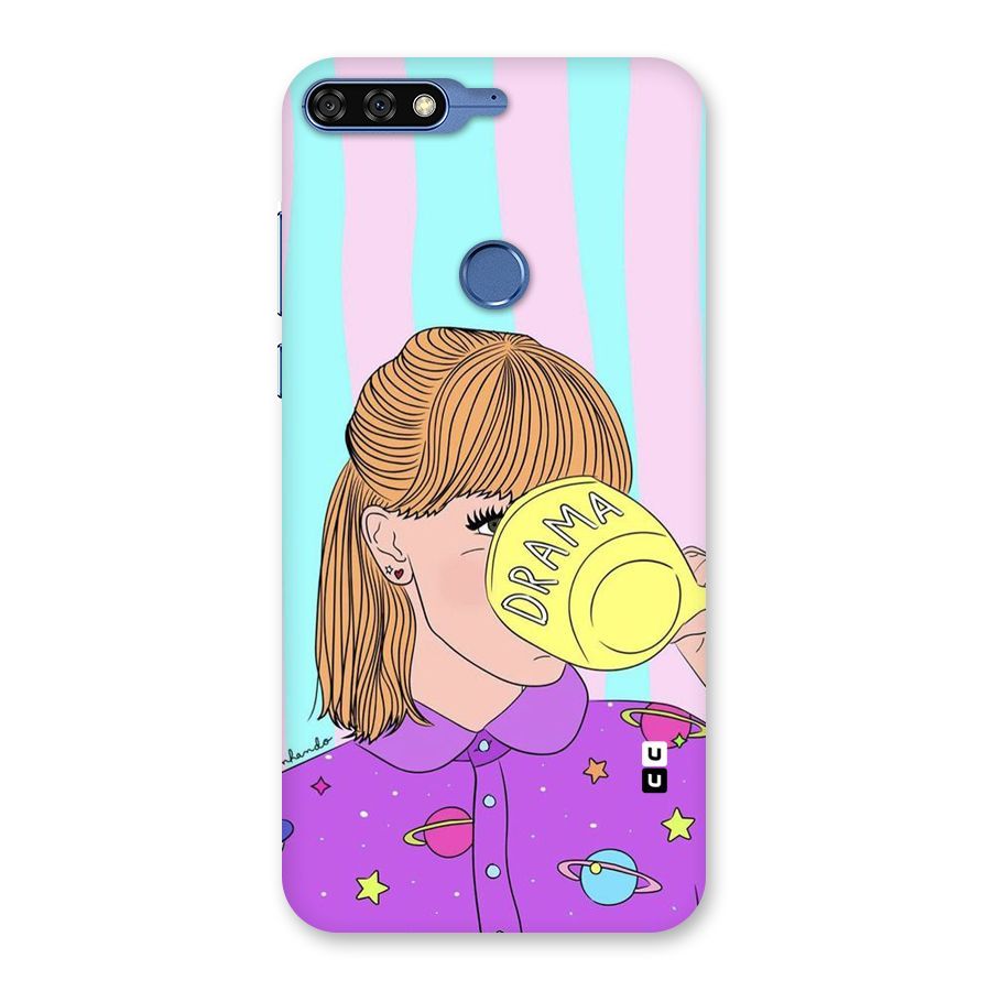Drama Cup Back Case for Honor 7C
