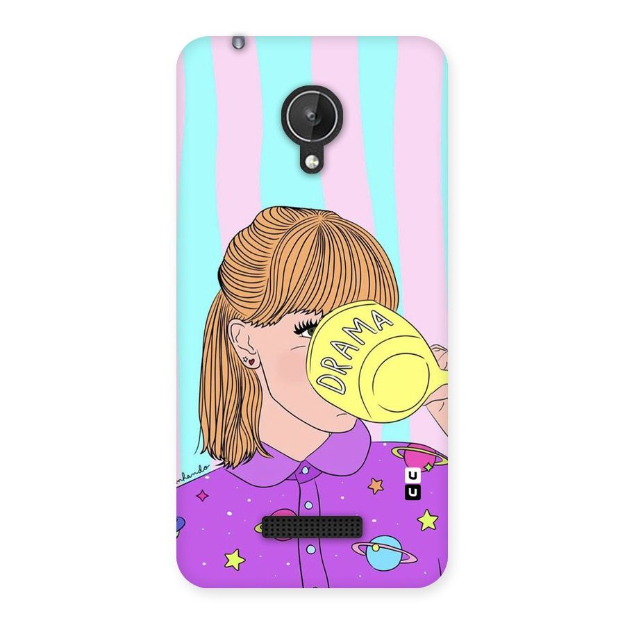 Drama Cup Back Case for Micromax Canvas Spark Q380