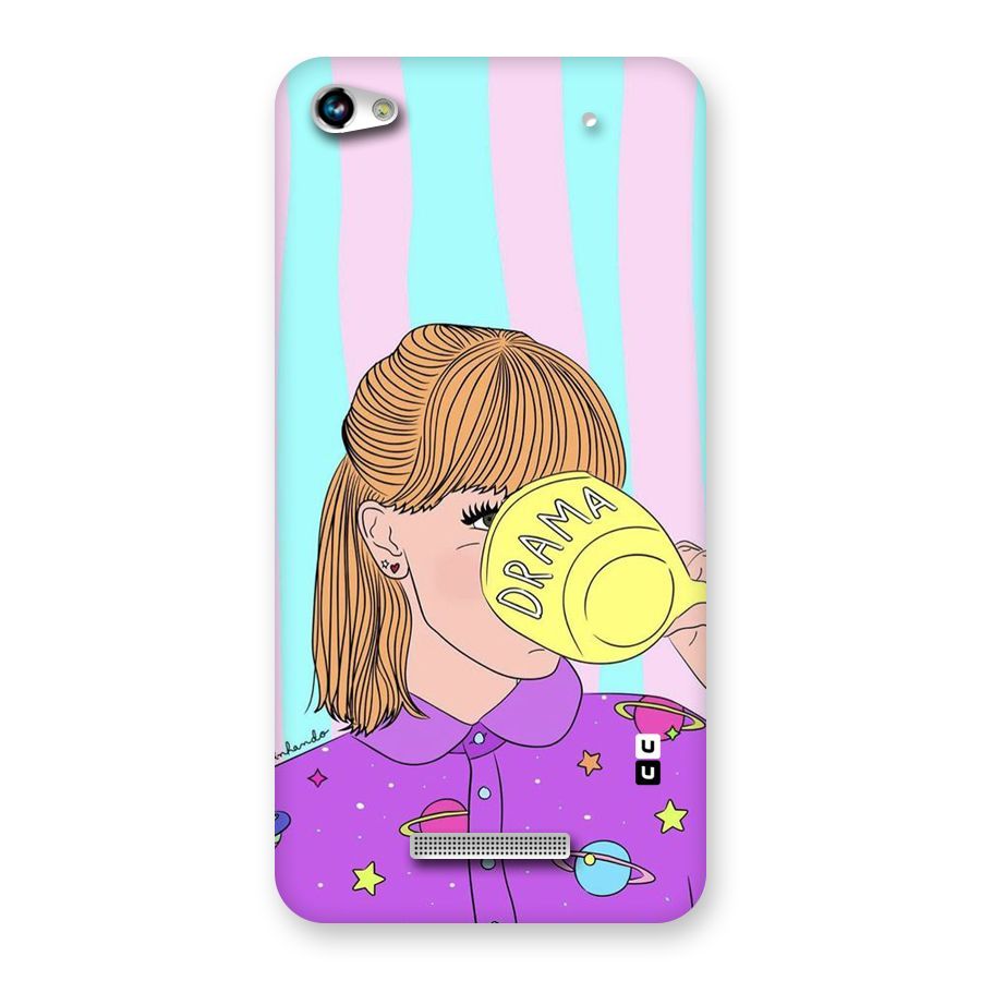 Drama Cup Back Case for Micromax Hue 2