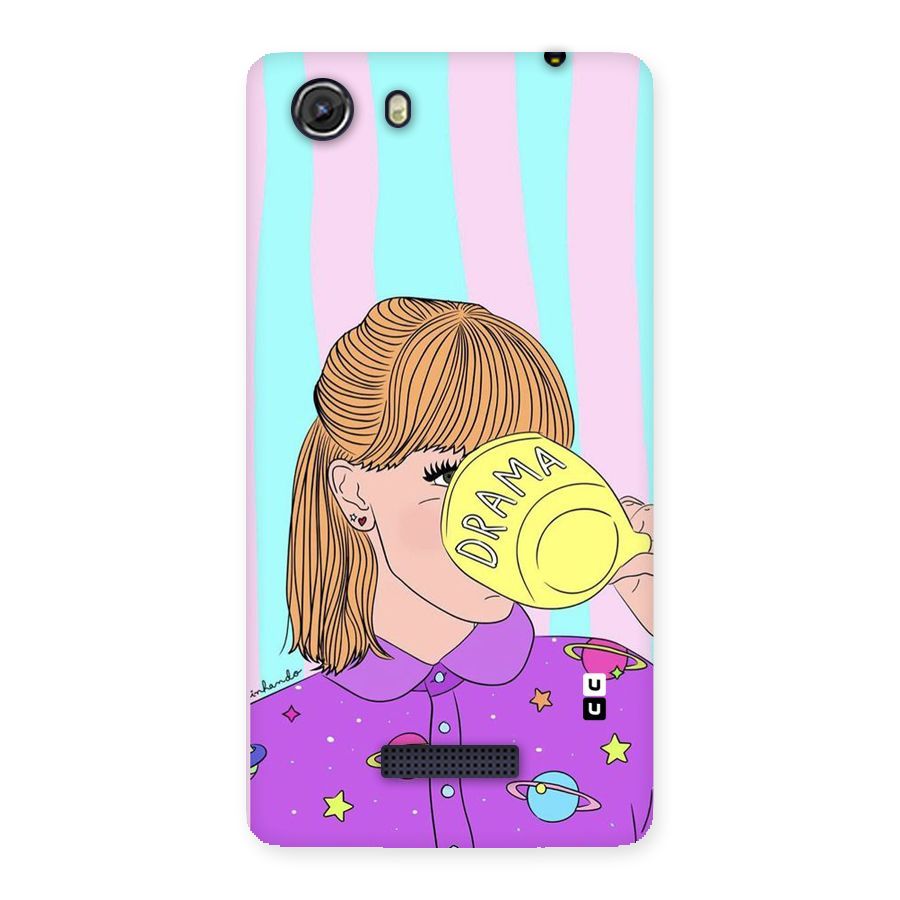 Drama Cup Back Case for Micromax Unite 3