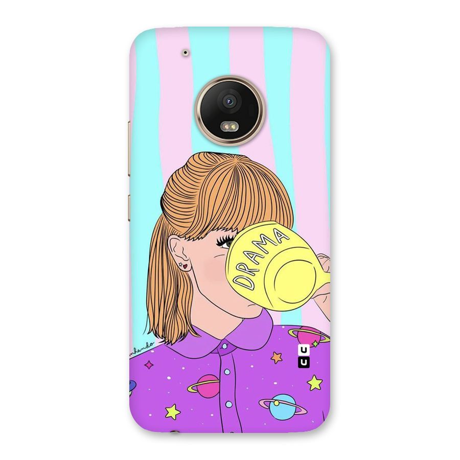 Drama Cup Back Case for Moto G5 Plus