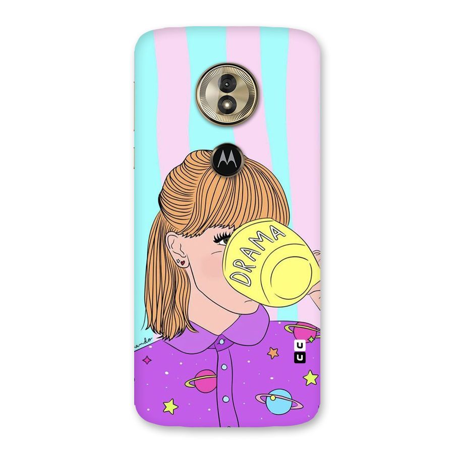 Drama Cup Back Case for Moto G6 Play